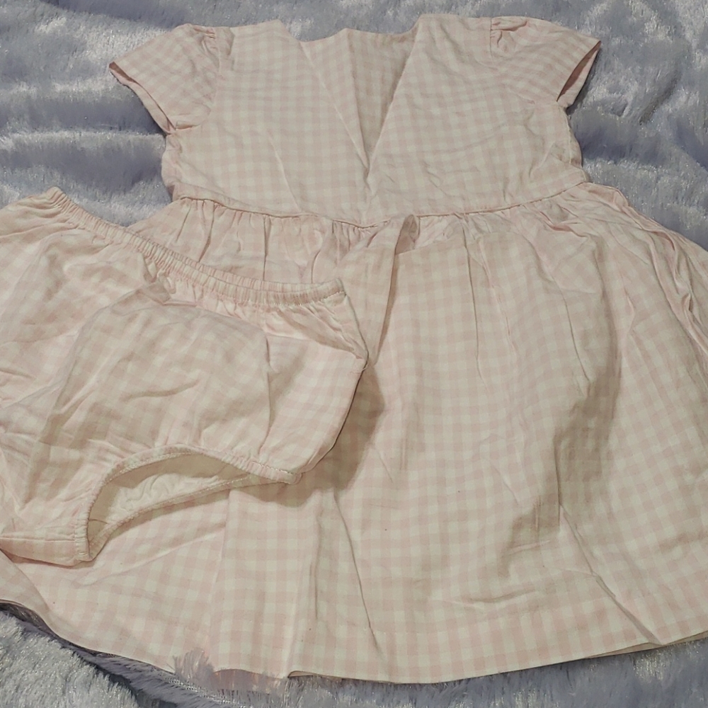 Girls Ralph Lauren dress and bloomer